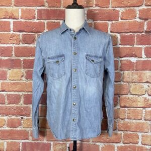 Billy Reid Light Blue Casual Button Down Shirt